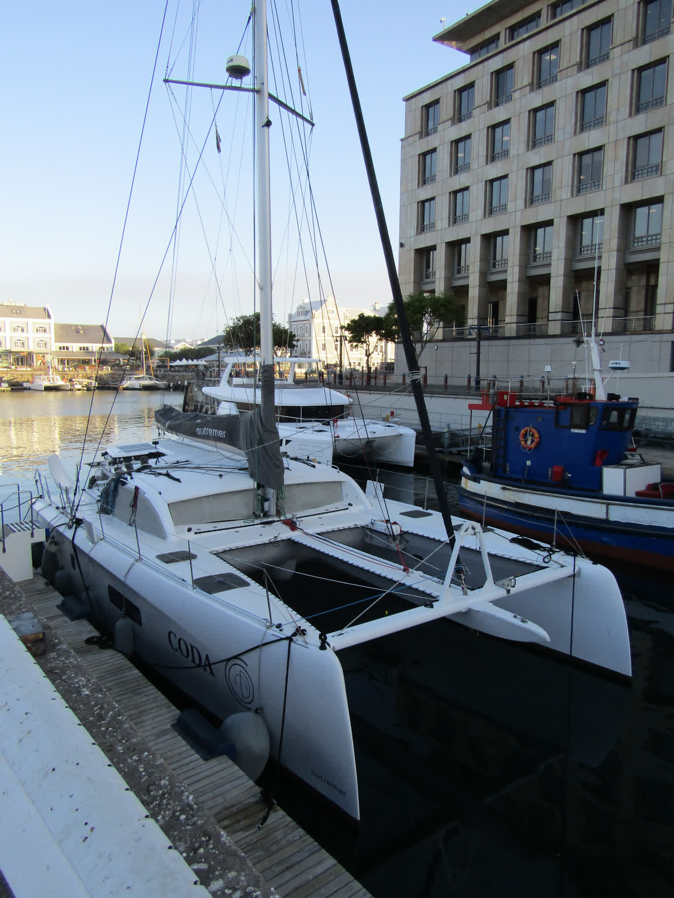 Coda at the East Quay dock